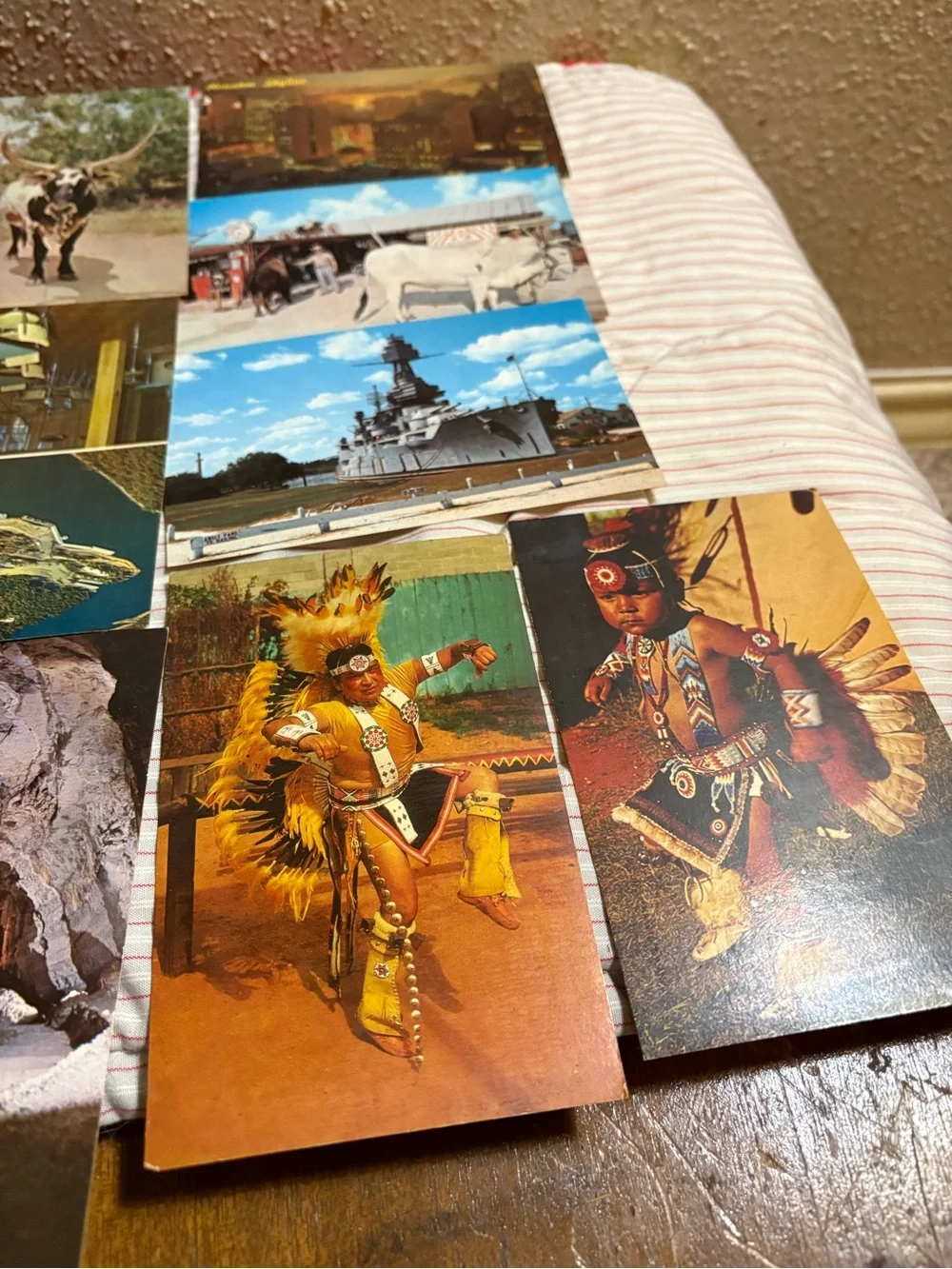 Vintage Native American & Scenic Postcard Lot - Multicolor (15)